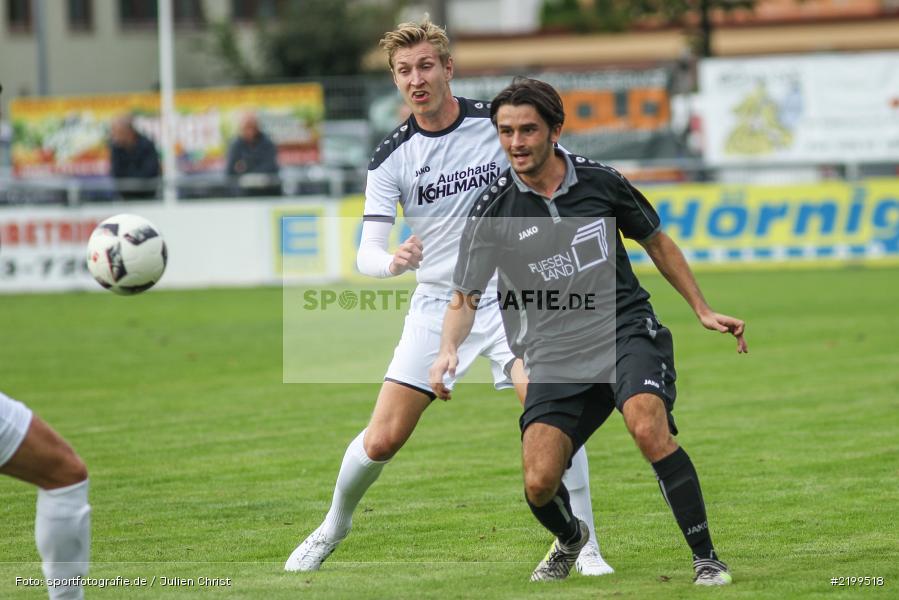 Marco Schiebel, Timo Rüttiger, 09.09.2017, Landesliga Nordwest, ASV Rimpar, TSV Karlburg - Bild-ID: 2199518