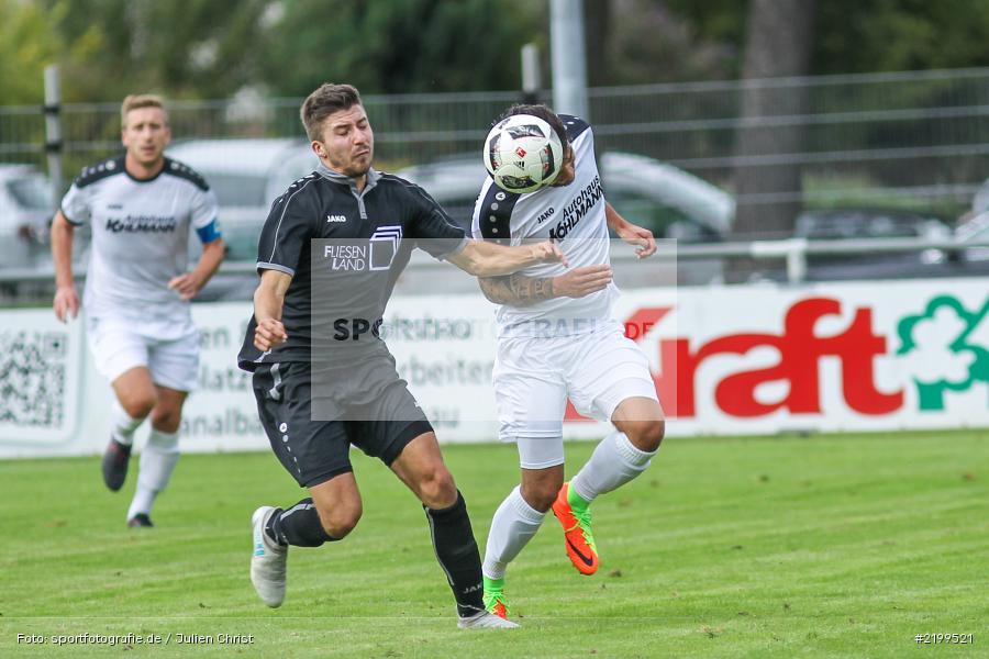 Maximilian Eberhard, Steffen Bachmann, 09.09.2017, Landesliga Nordwest, ASV Rimpar, TSV Karlburg - Bild-ID: 2199521