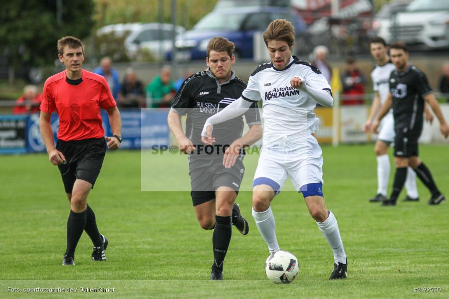 Erik Schnell Kretschmer, Kevin Weidner, 09.09.2017, Landesliga Nordwest, ASV Rimpar, TSV Karlburg - Bild-ID: 2199530