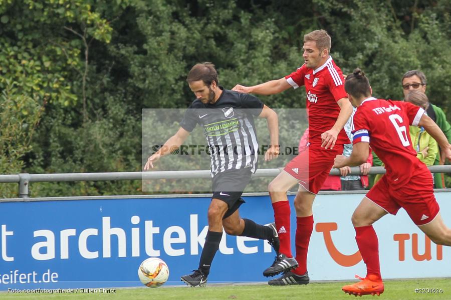 Michael Wolff, Jan Stoy, William Vielwerth, 10.09.2017, Kreisliga Würzburg, TSV Retzbach, TSV Karlburg II - Bild-ID: 2201426