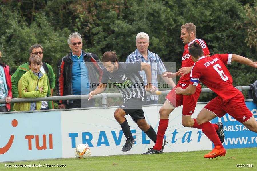 Michael Wolff, Jan Stoy, William Vielwerth, 10.09.2017, Kreisliga Würzburg, TSV Retzbach, TSV Karlburg II - Bild-ID: 2201438
