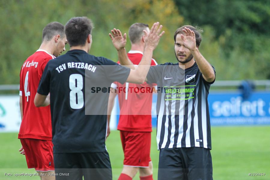 Andreas Köhler, William Vielwerth, 10.09.2017, Kreisliga Würzburg, TSV Retzbach, TSV Karlburg II - Bild-ID: 2201439