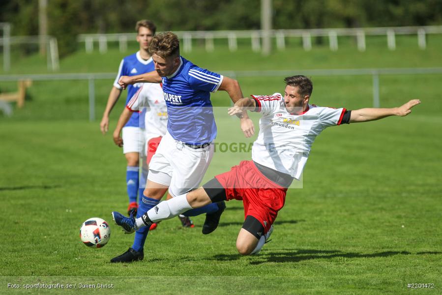 Maximilian Franz, Fabian Latocha, 10.09.2017, Kreisklasse Würzburg, SG Burgsinn, FV Wernfeld/Adelsberg - Bild-ID: 2201472