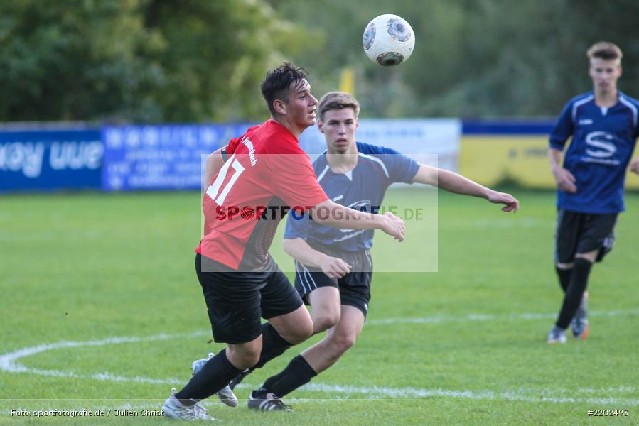 Sebastian Reusch, Maurice Matreux, 16.09.2017, Kreisliga, A-Junioren, (SG) TuS Frammersbach, (SG) FV Karlstadt - Bild-ID: 2202493 Sebastian Reusch, Maurice Matreux, 16.09.2017, Kreisliga, A-Junioren, (SG) TuS Frammersbach, (SG) FV Karlstadt - Bild-ID: 2202493