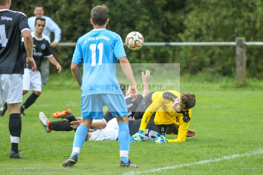 Ricardo Hamann, Felix Kühnlein, 17.09.2017, A-Klasse Würzburg, FC 1920 Thüngen, FV Karlstadt II - Bild-ID: 2202635 Ricardo Hamann, Felix Kühnlein, 17.09.2017, A-Klasse Würzburg, FC 1920 Thüngen, FV Karlstadt II - Bild-ID: 2202635