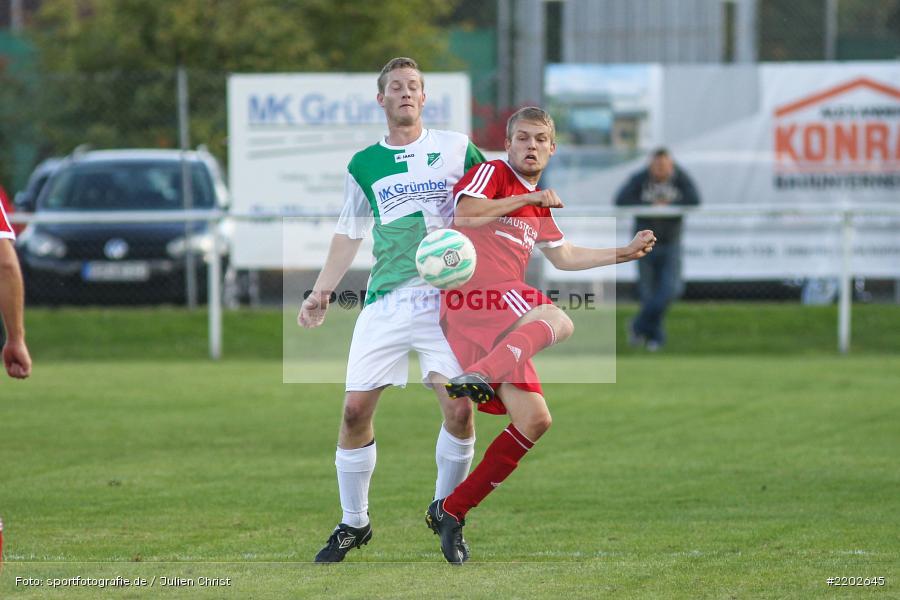Nikolai Amthor, Martin Blatterspiel, Kreisklasse Würzburg, Gössenheim, 17.09.2017, Derby, FC Karsbach, FC Gössenheim - Bild-ID: 2202645