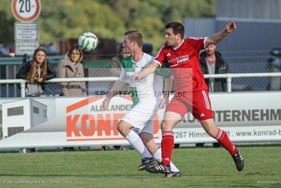 Lukas Hartmann, Martin Blatterspiel, Kreisklasse Würzburg, Gössenheim, 17.09.2017, Derby, FC Karsbach, FC Gössenheim - Bild-ID: 2202646