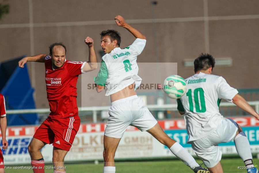 Michael Brust, Benedikt Schlereth, Kreisklasse Würzburg, Gössenheim, 17.09.2017, Derby, FC Karsbach, FC Gössenheim - Bild-ID: 2202652