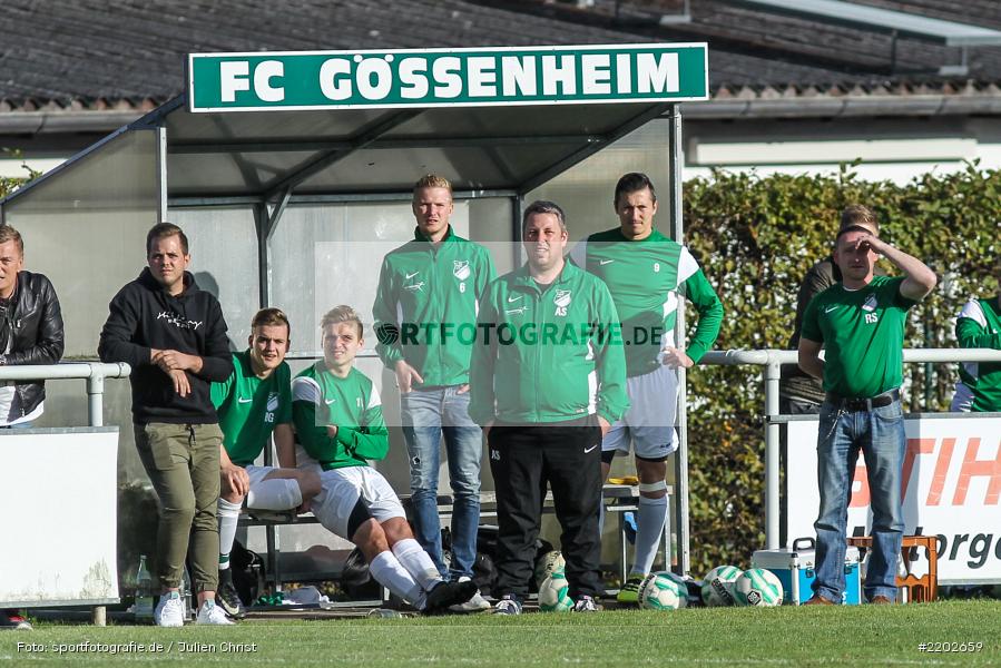 Andreas Schmidt, Kreisklasse Würzburg, Gössenheim, 17.09.2017, Derby, FC Karsbach, FC Gössenheim - Bild-ID: 2202659
