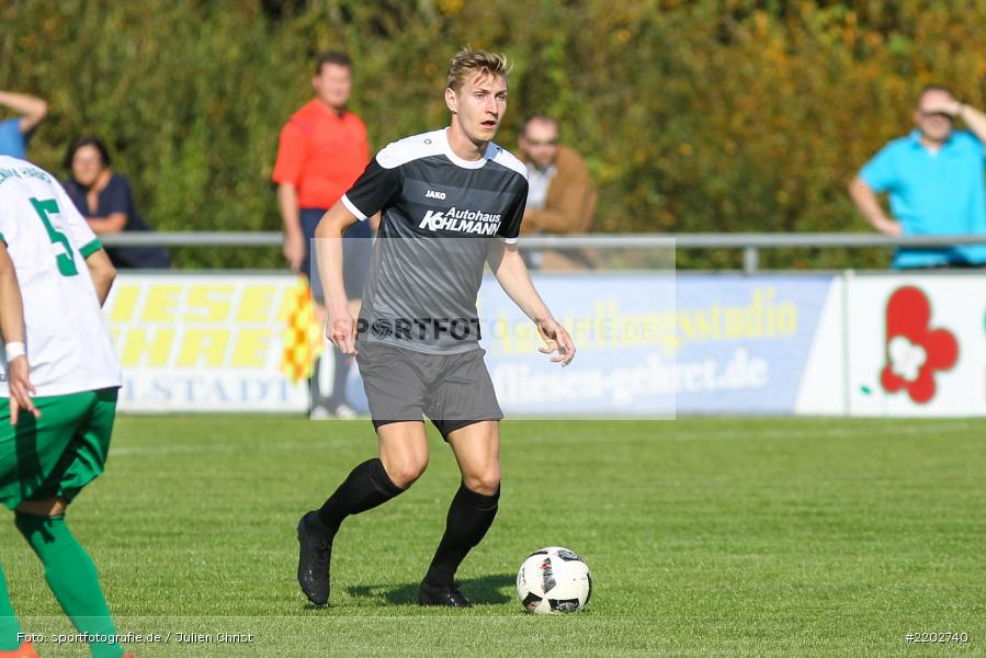 Marco Schiebel, 23.09.2017, Landesliga Nordwest, SV Alemannia Haibach, TSV Karlburg - Bild-ID: 2202740