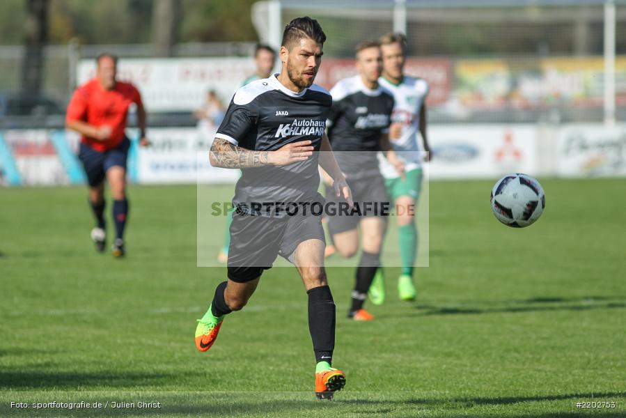 Steffen Bachmann, 23.09.2017, Landesliga Nordwest, SV Alemannia Haibach, TSV Karlburg - Bild-ID: 2202753