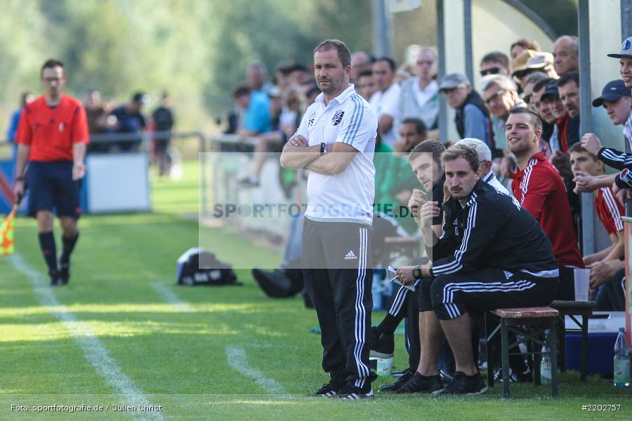Patrick Sträßer, 23.09.2017, Landesliga Nordwest, SV Alemannia Haibach, TSV Karlburg - Bild-ID: 2202757