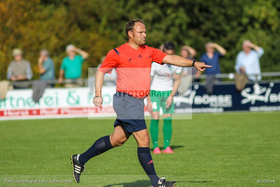 Andreas Voll, 23.09.2017, Landesliga Nordwest, SV Alemannia Haibach, TSV Karlburg - Bild-ID: 2202764