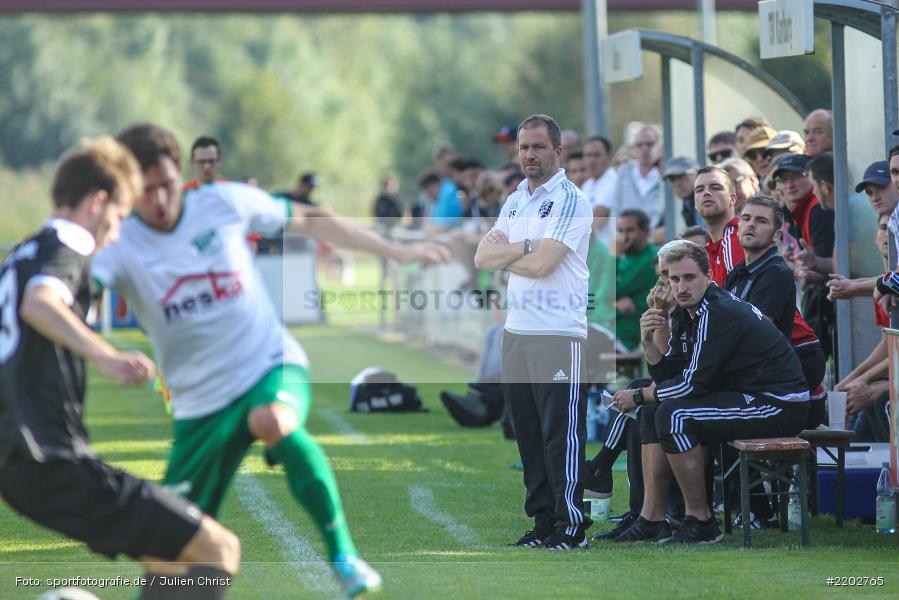 Patrick Sträßer, 23.09.2017, Landesliga Nordwest, SV Alemannia Haibach, TSV Karlburg - Bild-ID: 2202765