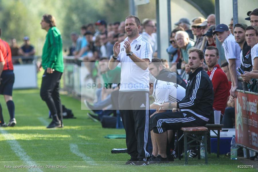 Patrick Sträßer, 23.09.2017, Landesliga Nordwest, SV Alemannia Haibach, TSV Karlburg - Bild-ID: 2202774