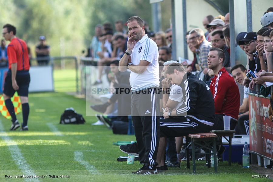 Patrick Sträßer, 23.09.2017, Landesliga Nordwest, SV Alemannia Haibach, TSV Karlburg - Bild-ID: 2202781