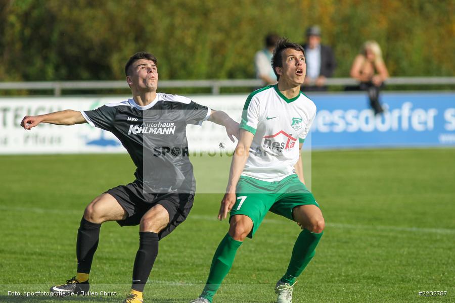 Pasqual Verkamp, Jan Wabnitz, 23.09.2017, Landesliga Nordwest, SV Alemannia Haibach, TSV Karlburg - Bild-ID: 2202787