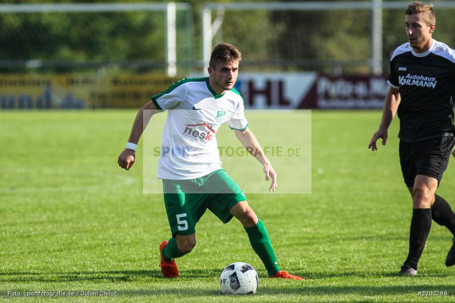 Stjepan Brkic, 23.09.2017, Landesliga Nordwest, SV Alemannia Haibach, TSV Karlburg - Bild-ID: 2202788