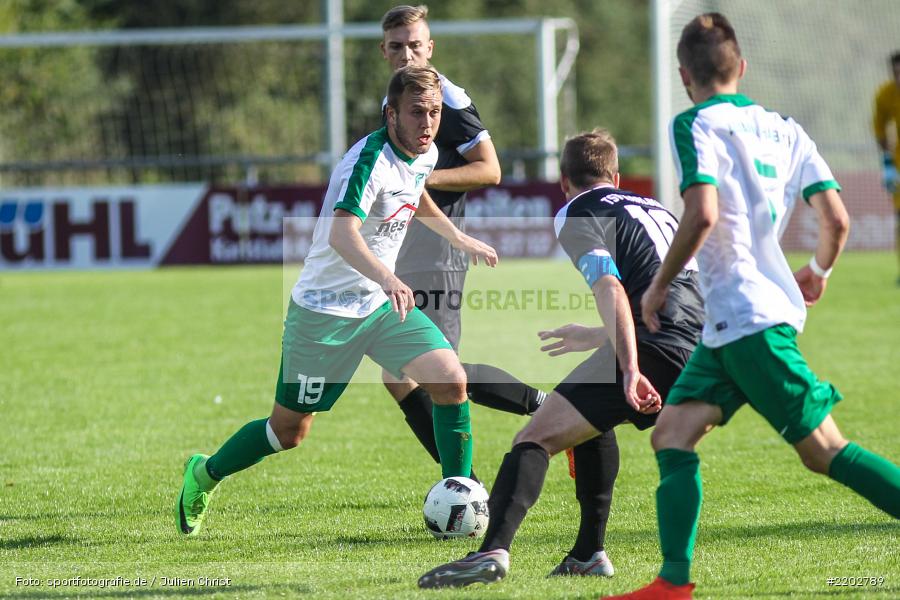 Faruk Arslan, Manuel Römlein, 23.09.2017, Landesliga Nordwest, SV Alemannia Haibach, TSV Karlburg - Bild-ID: 2202789