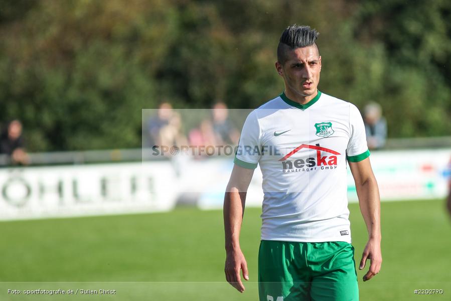 Enis Arikan, 23.09.2017, Landesliga Nordwest, SV Alemannia Haibach, TSV Karlburg - Bild-ID: 2202790