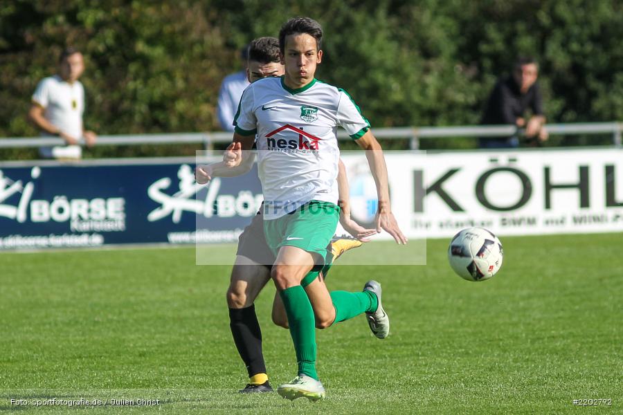 Pasqual Verkamp, Jan Wabnitz, 23.09.2017, Landesliga Nordwest, SV Alemannia Haibach, TSV Karlburg - Bild-ID: 2202792