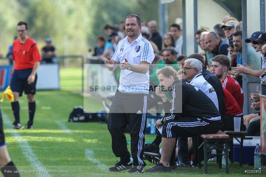 Patrick Sträßer, 23.09.2017, Landesliga Nordwest, SV Alemannia Haibach, TSV Karlburg - Bild-ID: 2202812