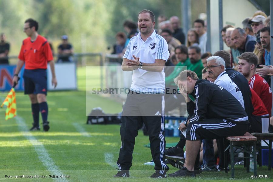 Patrick Sträßer, 23.09.2017, Landesliga Nordwest, SV Alemannia Haibach, TSV Karlburg - Bild-ID: 2202818