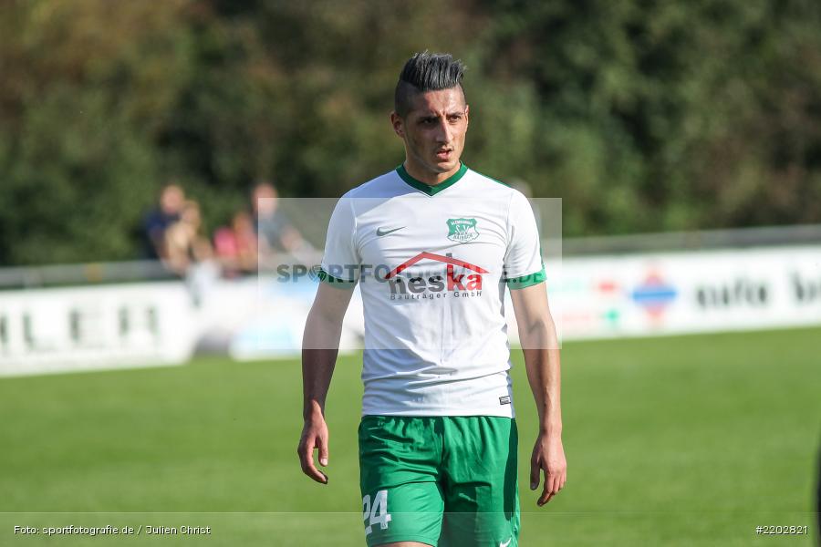 Enis Arikan, 23.09.2017, Landesliga Nordwest, SV Alemannia Haibach, TSV Karlburg - Bild-ID: 2202821 Enis Arikan, 23.09.2017, Landesliga Nordwest, SV Alemannia Haibach, TSV Karlburg - Bild-ID: 2202821