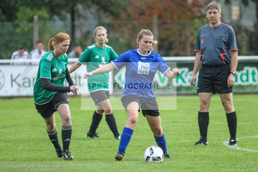 Pia Gehrsitz, Sofie Heuler, 24.09.2017, Kreisliga Frauen, DJK-SV Rieden, FV Karlstadt - Bild-ID: 2202919 Pia Gehrsitz, Sofie Heuler, 24.09.2017, Kreisliga Frauen, DJK-SV Rieden, FV Karlstadt - Bild-ID: 2202919