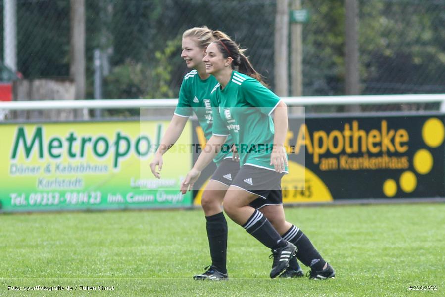 Vivien Reusch, Julia Vogel, 24.09.2017, Kreisliga Frauen, DJK-SV Rieden, FV Karlstadt - Bild-ID: 2202932