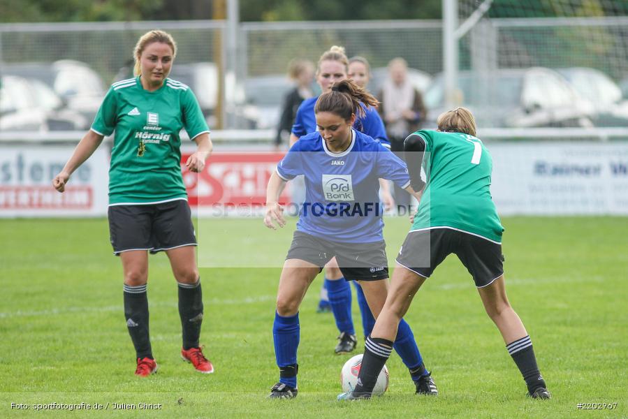 Regina Konrad, Anne Kathrin Flederer, 24.09.2017, Kreisliga Frauen, DJK-SV Rieden, FV Karlstadt - Bild-ID: 2202967