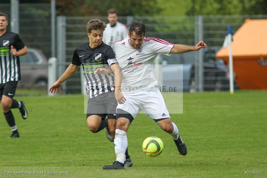 Christian Stich, Dominik Hehrlein, 24.09.2017, Kreisliga Würzburg, TSV Retzbach, FV Gemünden/Seifriedsburg - Bild-ID: 2203002 Christian Stich, Dominik Hehrlein, 24.09.2017, Kreisliga Würzburg, TSV Retzbach, FV Gemünden/Seifriedsburg - Bild-ID: 2203002