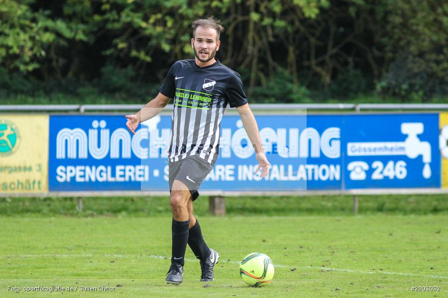 William Vielwerth, 24.09.2017, Kreisliga Würzburg, TSV Retzbach, FV Gemünden/Seifriedsburg - Bild-ID: 2203032