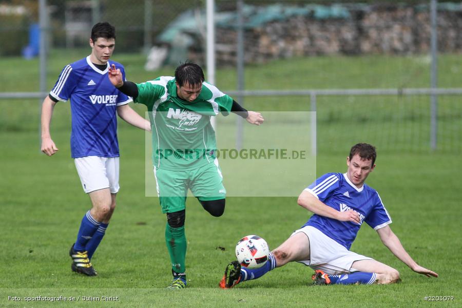 Robert Erfurt, Daniel Röder, 03.10.2017, Kreisklasse Würzburg, FC Gössenheim, FV Wernfeld/Adelsberg - Bild-ID: 2203079