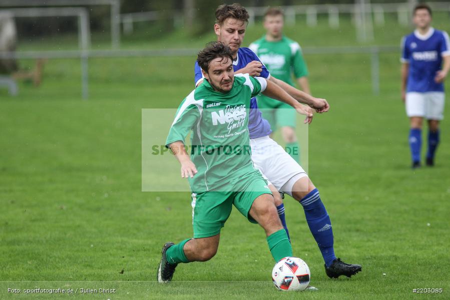Maximilian Franz, Julian Foersch, 03.10.2017, Kreisklasse Würzburg, FC Gössenheim, FV Wernfeld/Adelsberg - Bild-ID: 2203085 Maximilian Franz, Julian Foersch, 03.10.2017, Kreisklasse Würzburg, FC Gössenheim, FV Wernfeld/Adelsberg - Bild-ID: 2203085