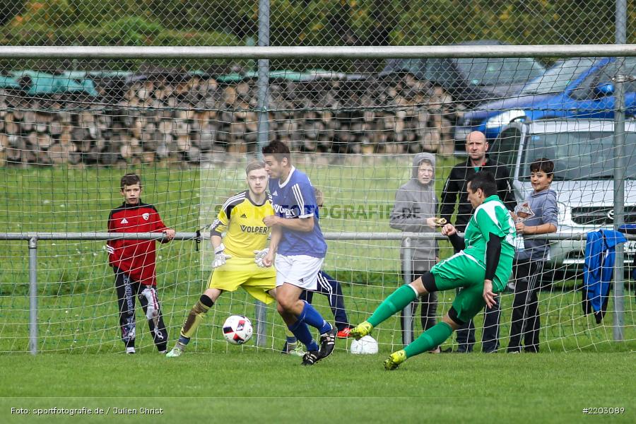 David Schydlowski, 03.10.2017, Kreisklasse Würzburg, FC Gössenheim, FV Wernfeld/Adelsberg - Bild-ID: 2203089