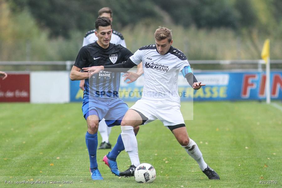 Julian Horn, Manuel Römlein, 07.10.2017, Landesliga Nordwest, TSV Unterpleichfeld, TSV Karlburg - Bild-ID: 2203102 Julian Horn, Manuel Römlein, 07.10.2017, Landesliga Nordwest, TSV Unterpleichfeld, TSV Karlburg - Bild-ID: 2203102