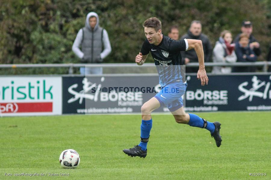 Andre Schmitt, 07.10.2017, Landesliga Nordwest, TSV Unterpleichfeld, TSV Karlburg - Bild-ID: 2203130