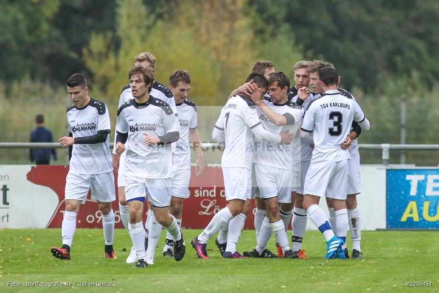 David Machau, 07.10.2017, Landesliga Nordwest, TSV Unterpleichfeld, TSV Karlburg - Bild-ID: 2203131