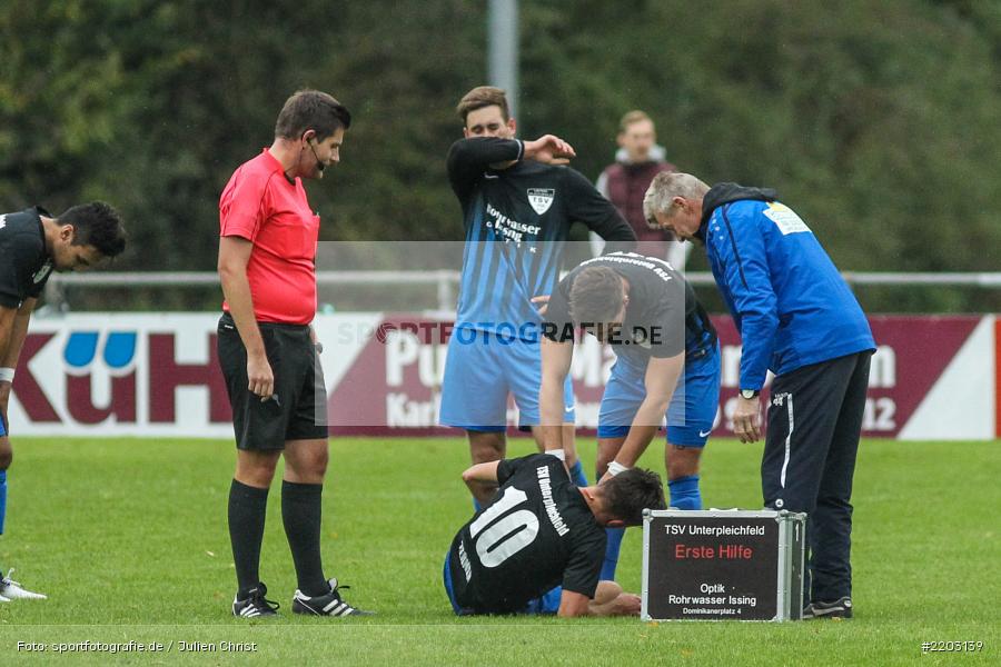 Andreas Zehner, 07.10.2017, Landesliga Nordwest, TSV Unterpleichfeld, TSV Karlburg - Bild-ID: 2203139