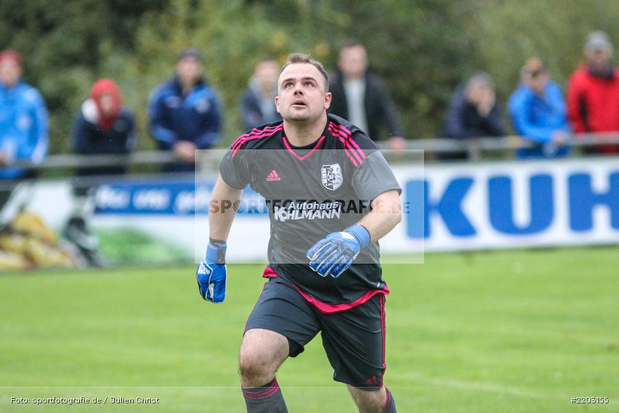 Fabian Brand, 07.10.2017, Landesliga Nordwest, TSV Unterpleichfeld, TSV Karlburg - Bild-ID: 2203155 Fabian Brand, 07.10.2017, Landesliga Nordwest, TSV Unterpleichfeld, TSV Karlburg - Bild-ID: 2203155