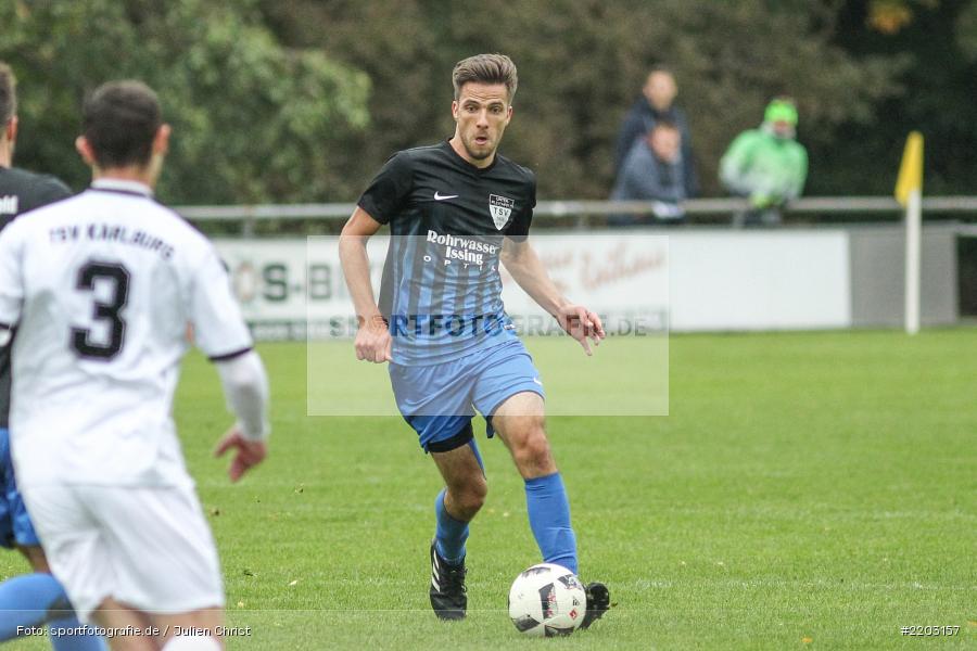 Andreas Zehner, 07.10.2017, Landesliga Nordwest, TSV Unterpleichfeld, TSV Karlburg - Bild-ID: 2203157