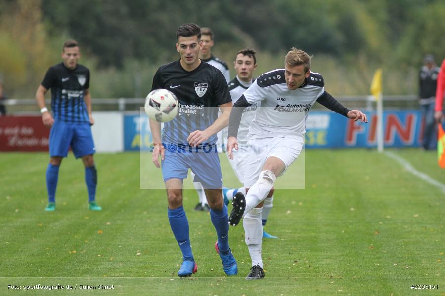 Manuel Römlein, Julian Horn, 07.10.2017, Landesliga Nordwest, TSV Unterpleichfeld, TSV Karlburg - Bild-ID: 2203161