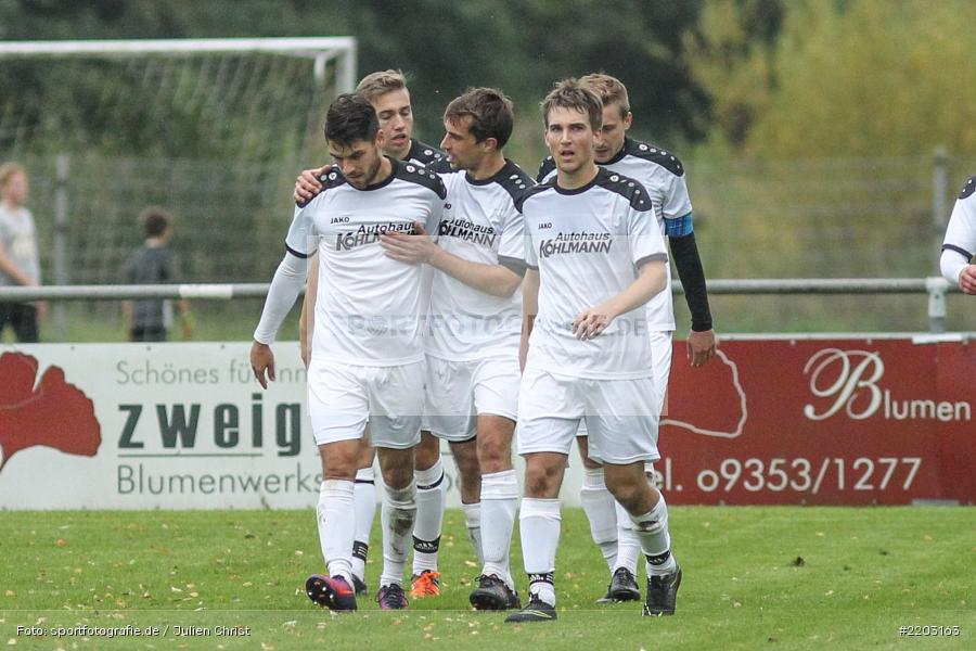 Johannes Gold, 07.10.2017, Landesliga Nordwest, TSV Unterpleichfeld, TSV Karlburg - Bild-ID: 2203163