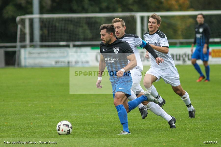 Manuel Römlein, Nikos Bude, 07.10.2017, Landesliga Nordwest, TSV Unterpleichfeld, TSV Karlburg - Bild-ID: 2203169 Manuel Römlein, Nikos Bude, 07.10.2017, Landesliga Nordwest, TSV Unterpleichfeld, TSV Karlburg - Bild-ID: 2203169