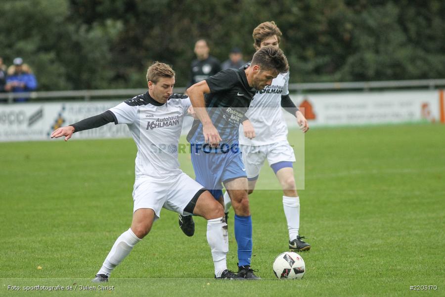 Manuel Römlein, Andreas Zehner, 07.10.2017, Landesliga Nordwest, TSV Unterpleichfeld, TSV Karlburg - Bild-ID: 2203170 Manuel Römlein, Andreas Zehner, 07.10.2017, Landesliga Nordwest, TSV Unterpleichfeld, TSV Karlburg - Bild-ID: 2203170