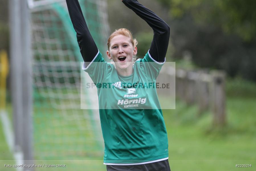Hattrick, Pia Gehrsitz, 08.10.2017, Kreisliga Frauen, MSV Modlos, FV Karlstadt - Bild-ID: 2203214