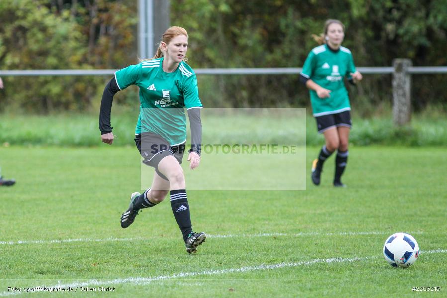Pia Gehrsitz, 08.10.2017, Kreisliga Frauen, MSV Modlos, FV Karlstadt - Bild-ID: 2203215