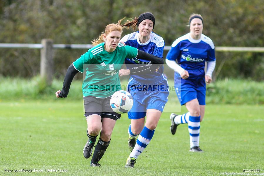 Tina Baumgartner, Pia Gehrsitz, 08.10.2017, Kreisliga Frauen, MSV Modlos, FV Karlstadt - Bild-ID: 2203225