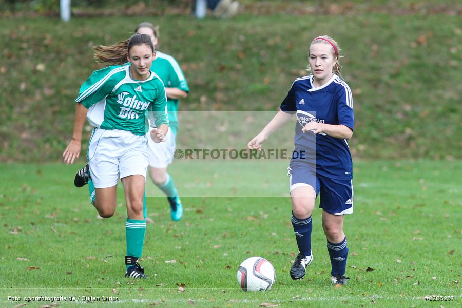 Alina Hemmerich, Jana Alena Urban, 08.10.2017, Bezirksoberliga Frauen, TSV Keilberg, SpVgg Adelsberg - Bild-ID: 2203237